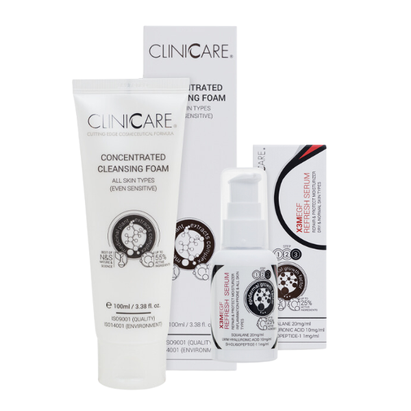 Cleansing Foam & Serum Bundle